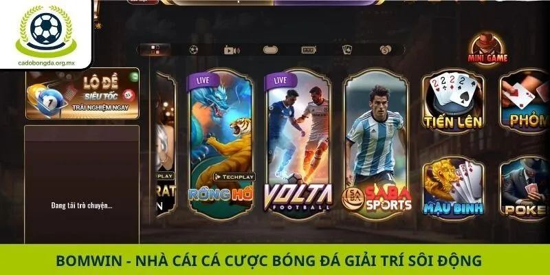 Bomwin - Nhà Cái Cá Cược Bóng Đá Giải Trí Sôi Động