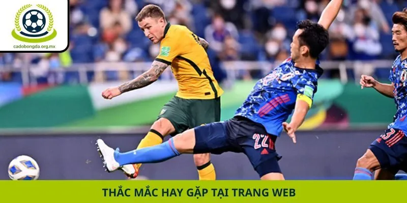 Thắc mắc hay gặp tại trang web